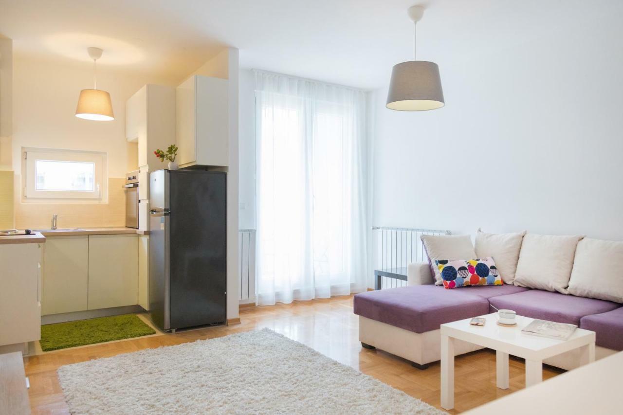 Cute And Sunny Studio In Zagreb With Balcony & Free Parking Luaran gambar