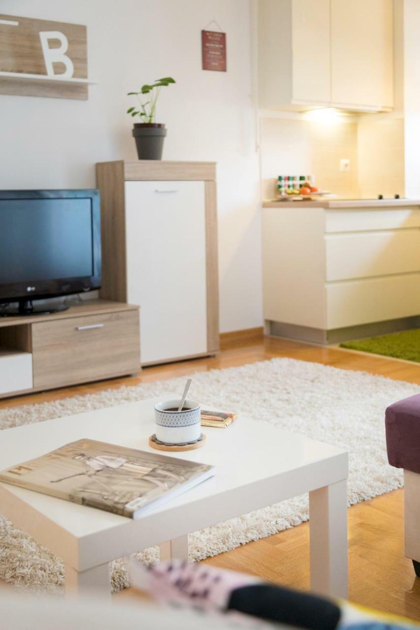 Cute And Sunny Studio In Zagreb With Balcony & Free Parking Luaran gambar