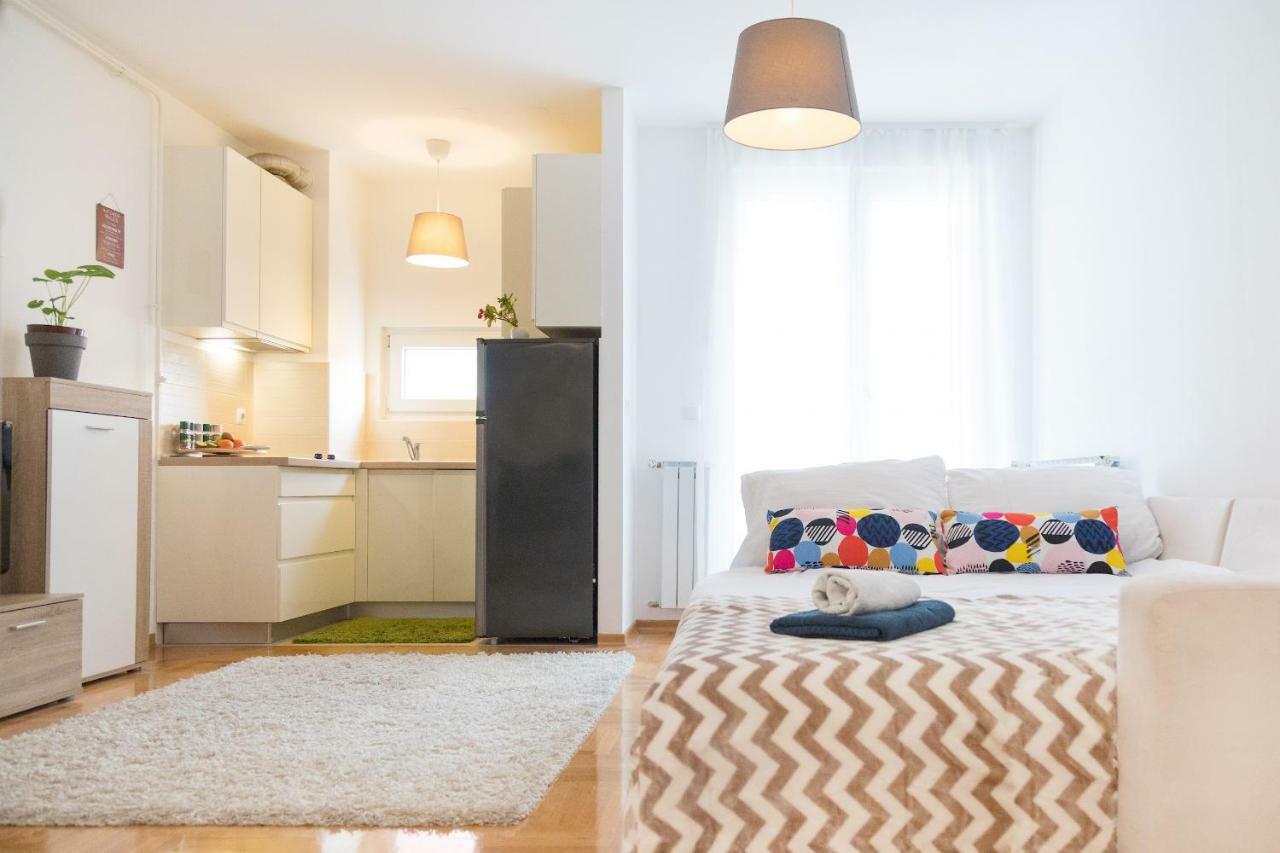 Cute And Sunny Studio In Zagreb With Balcony & Free Parking Luaran gambar